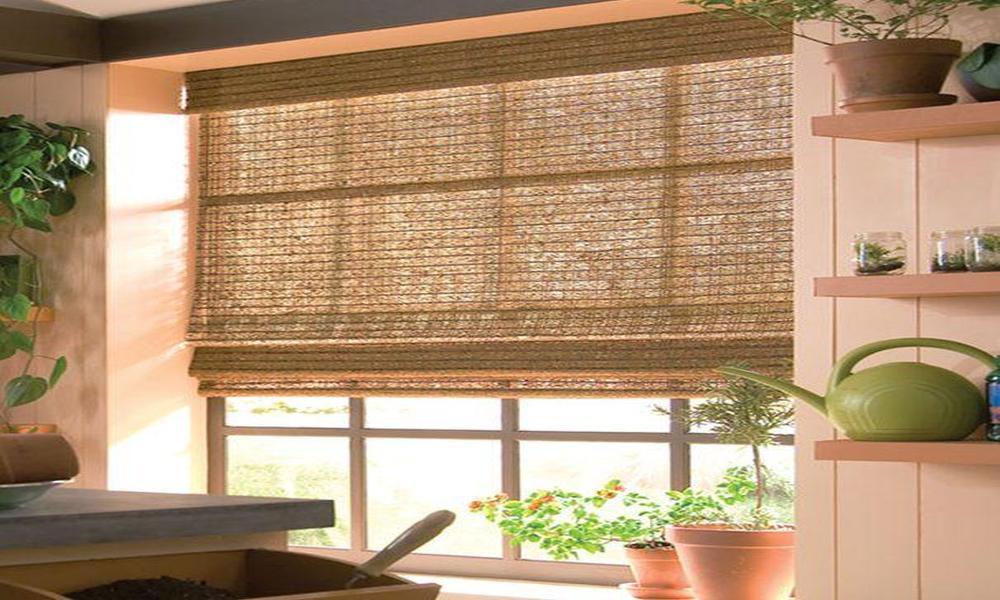 Bamboo blinds are a sustainable window treatment option