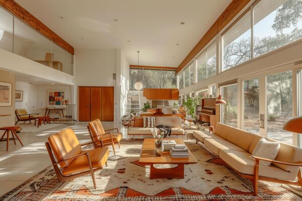 Mid-Century Modern Interior