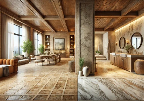Marble and Travertine Tiles: Timeless Elegance for Modern Homes